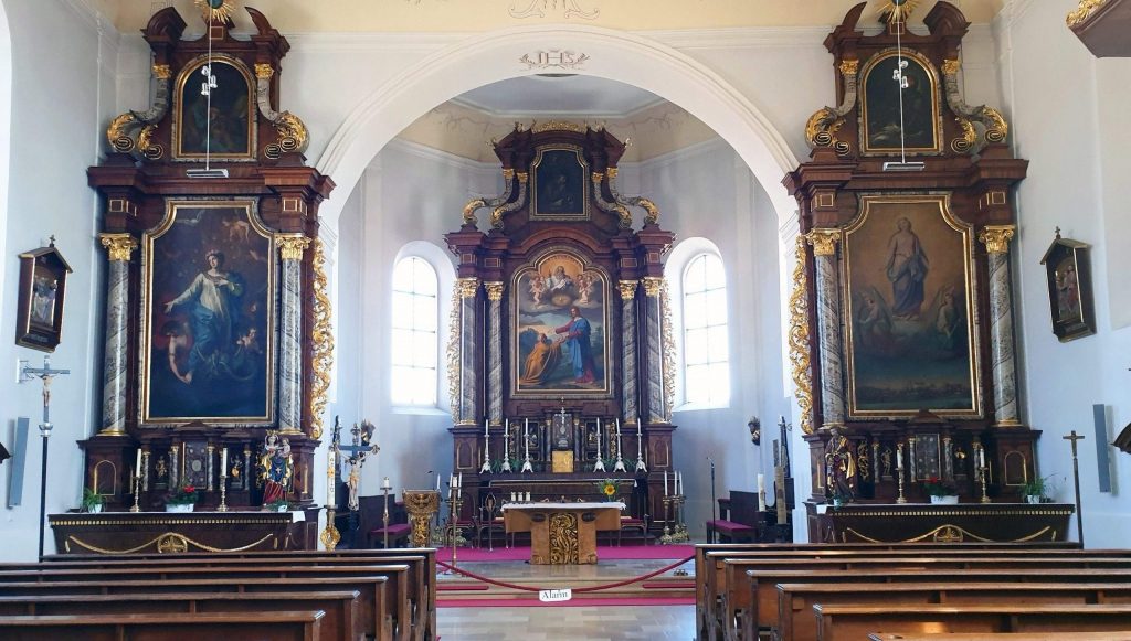 Katholische Pfarrkirche St. Peter in Vohburg an der Donau